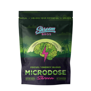 Magic Mushroom Microdose Capsules – (Focus/Energy)